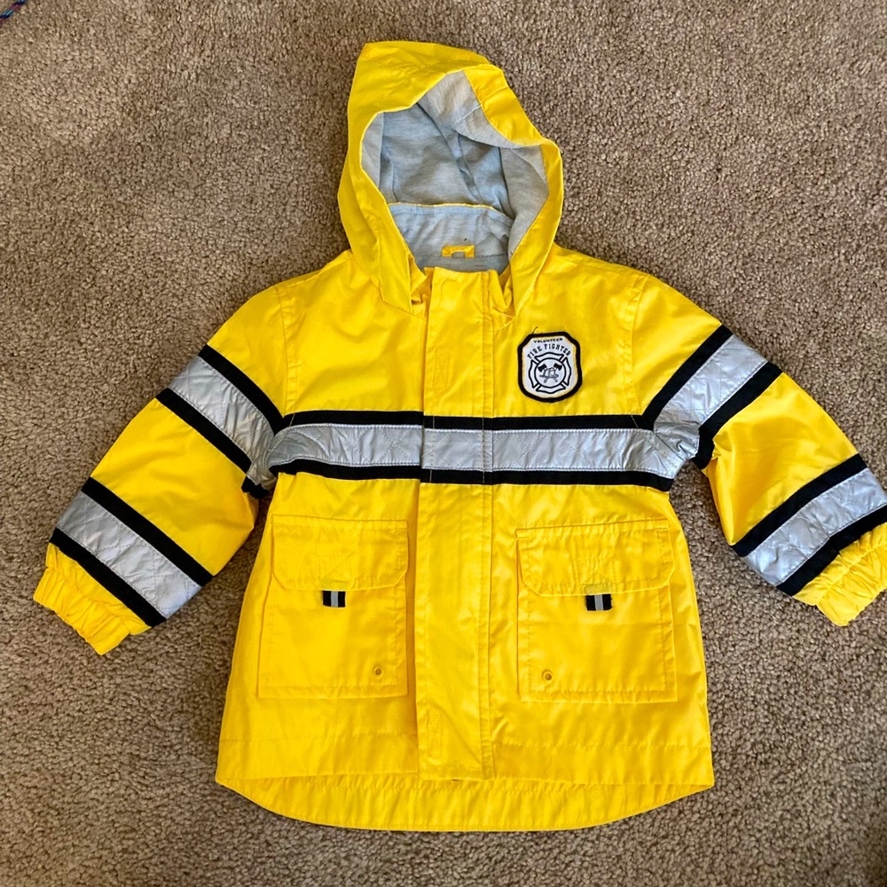 Carters firefighter rain jacket